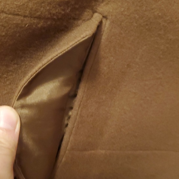 NWOT Progress 1878 wool and cashmere brown suit jacket. Size 40S. Turkey. - Picture 7 of 12